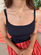 Taşlı Arı Charm Kolye