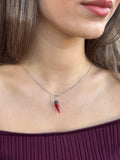 İtalyan Biber Cornicello Kolye
