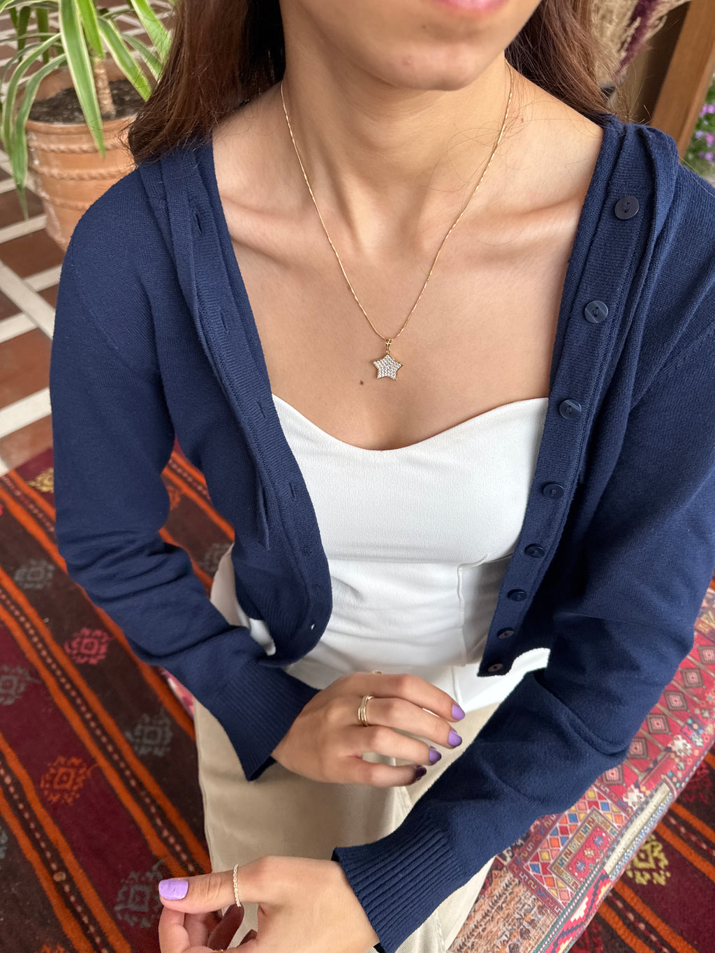 Işıltılı Yıldız Kolye