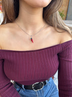 İtalyan Biber Cornicello Kolye