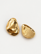 Organik Form Gold Küpe