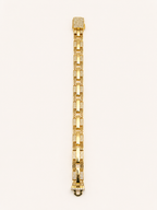 Gold Grek Desenli Taşlı Bileklik