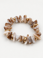 Stone & Gold 3’lü Lastik Bileklik Seti