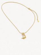 Taşlı Arı Charm Kolye