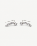 Kristal Taşlı Ear Cuff Küpe