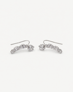 Kristal Taşlı Ear Cuff Küpe
