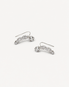 Kristal Taşlı Ear Cuff Küpe