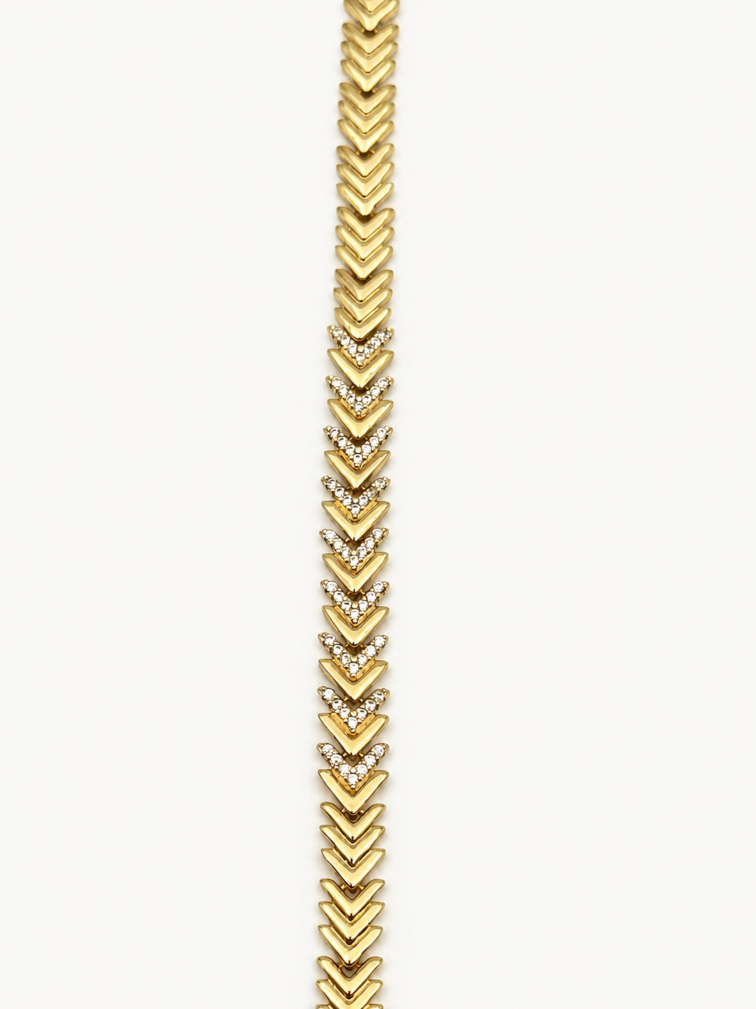 Gold Balıksırtı Zincir Bileklik