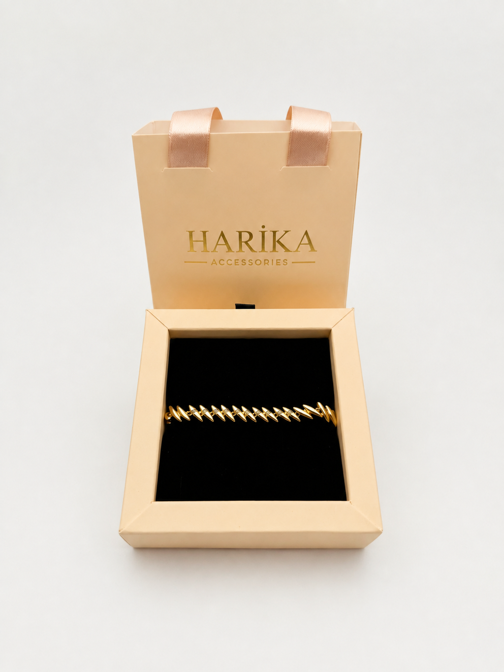 Gold Burgu Zincir Bileklik