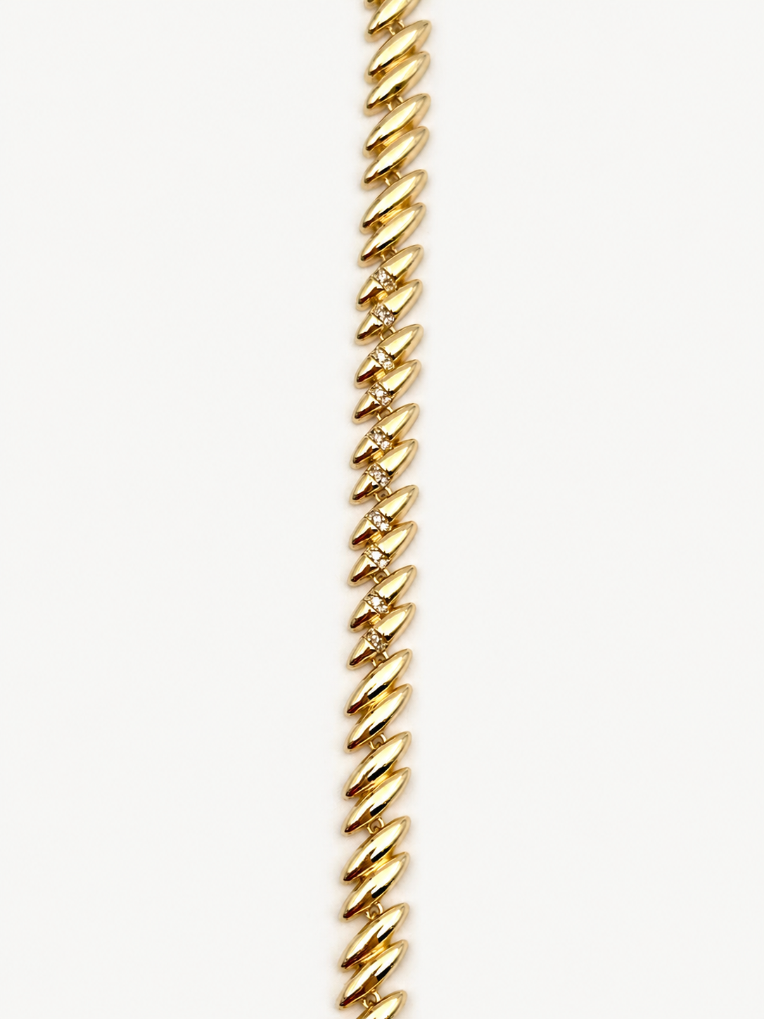 Gold Burgu Zincir Bileklik