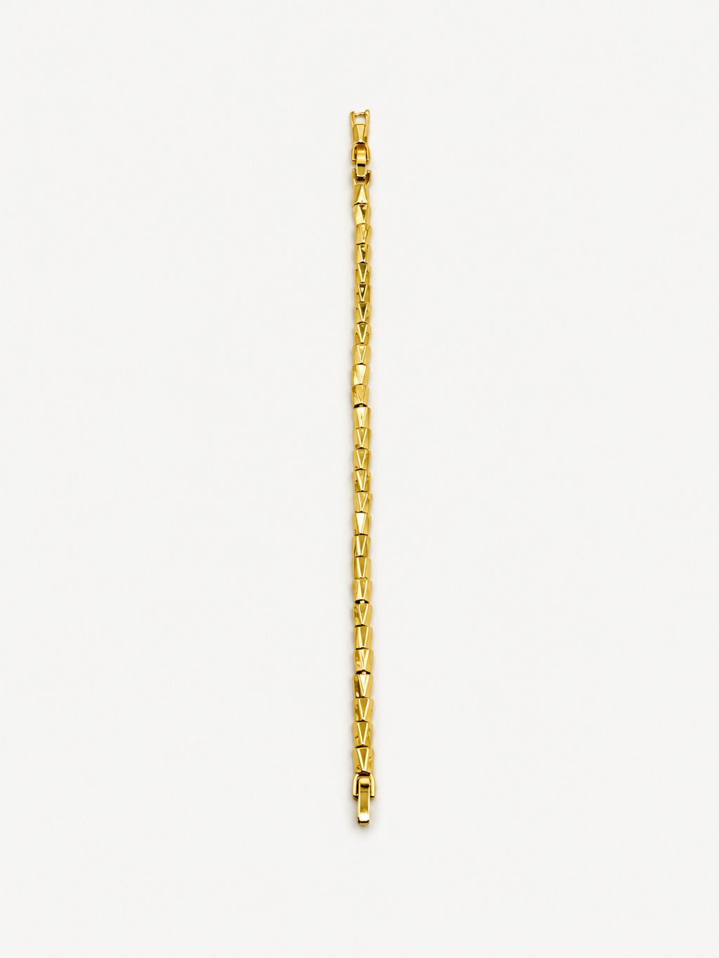 Geometrik Gold Zincir Bileklik