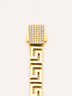 Gold Grek Desenli Bileklik