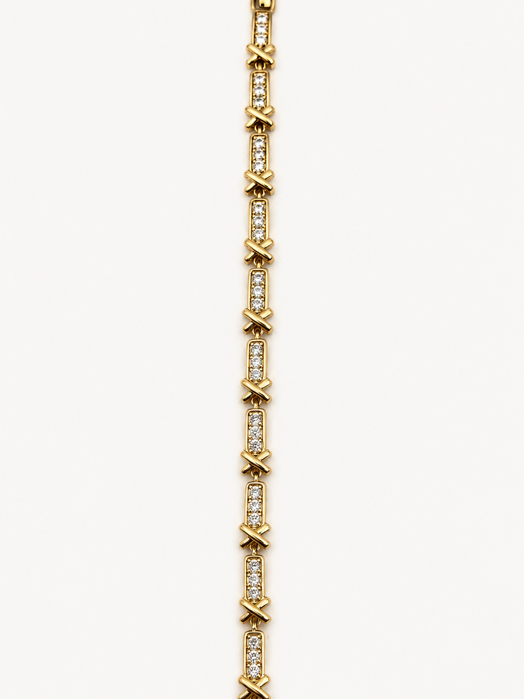 Gold Yıldız Detaylı Taşlı Bileklik