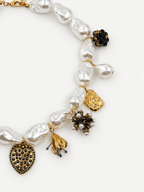 Barok İnci Charm Kolye