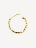 Gold Oval Zincir Bileklik