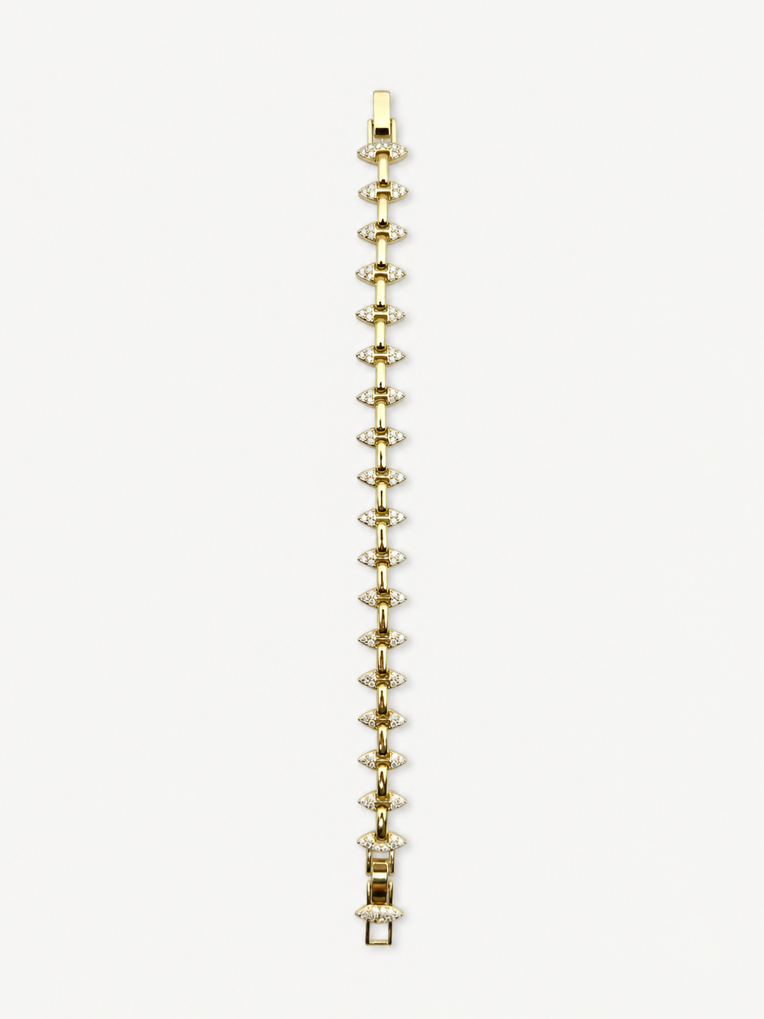 Gold Taşlı Yıldız Bileklik