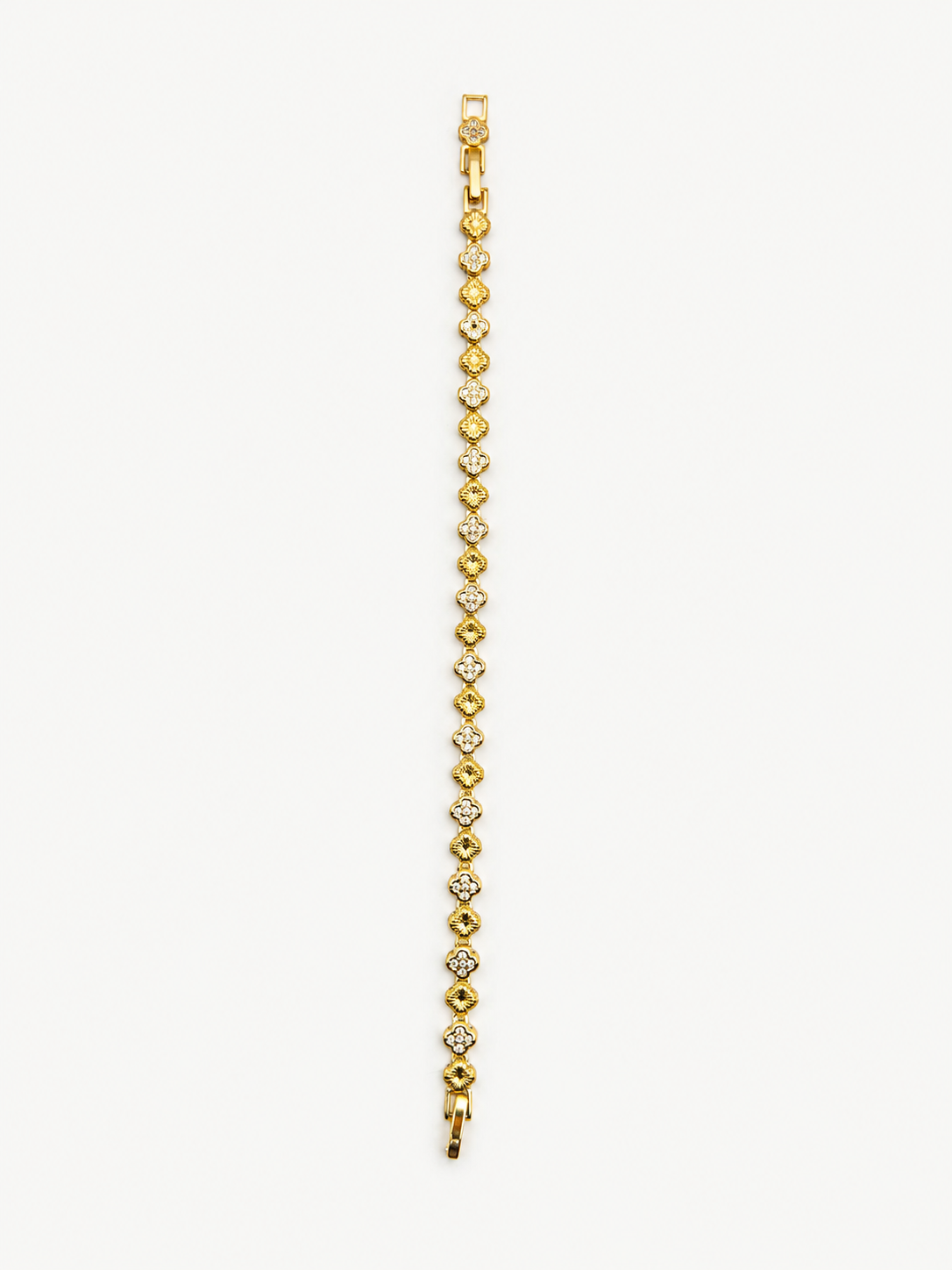 Gold Yonca Bileklik