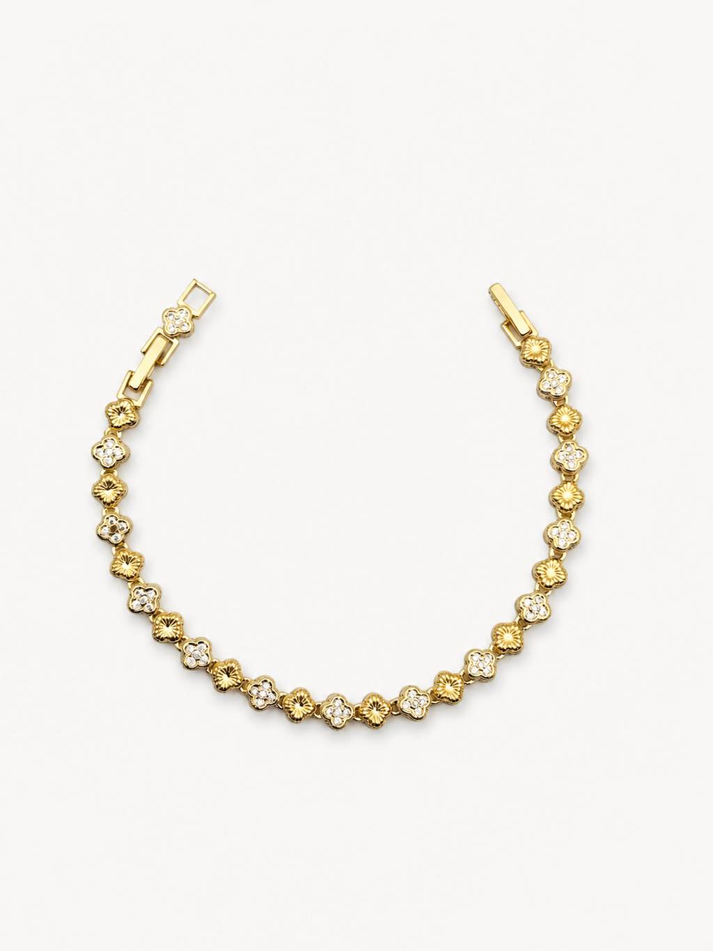 Gold Yonca Bileklik