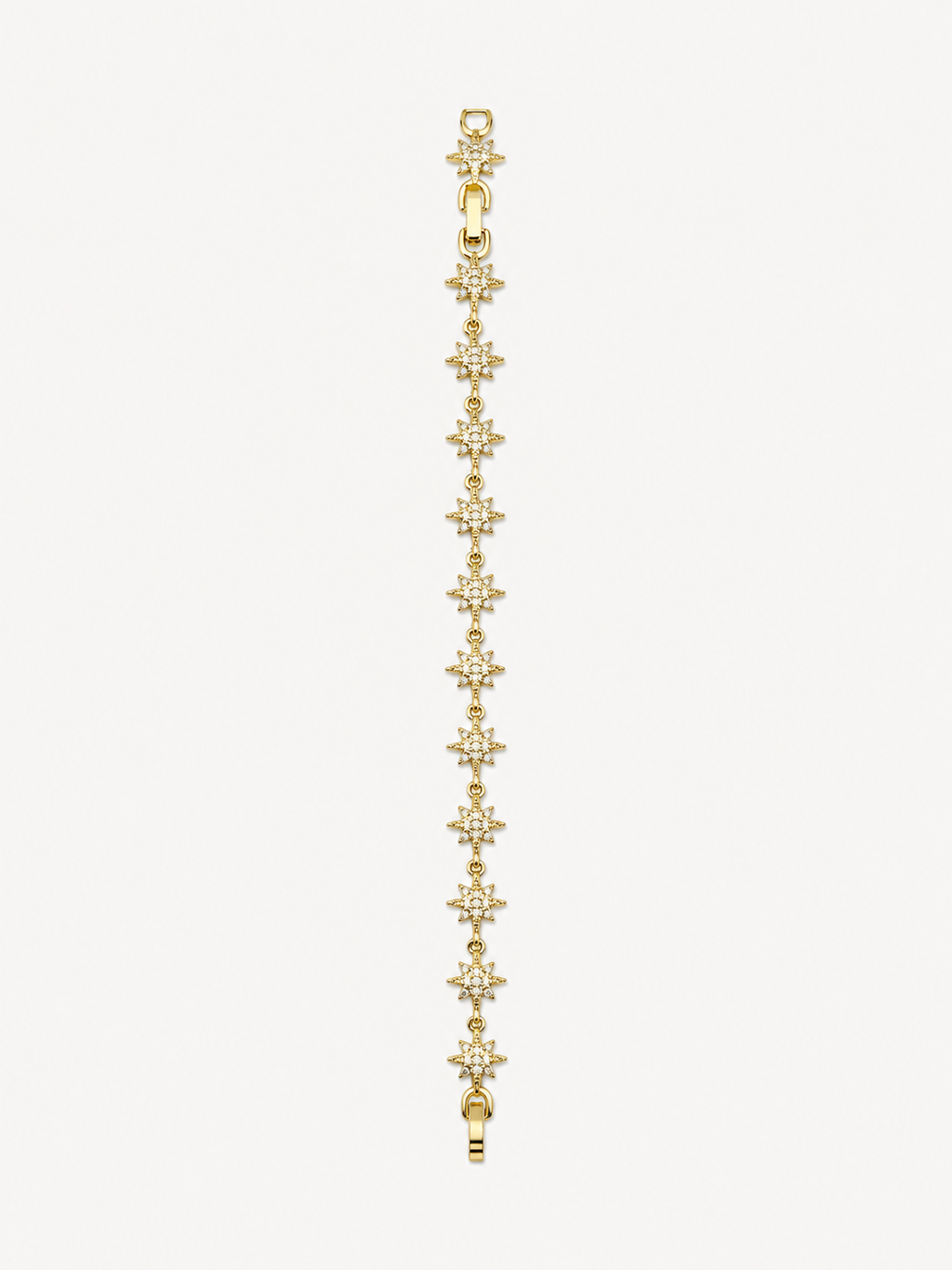 Gold Yıldız Taşlı Bileklik
