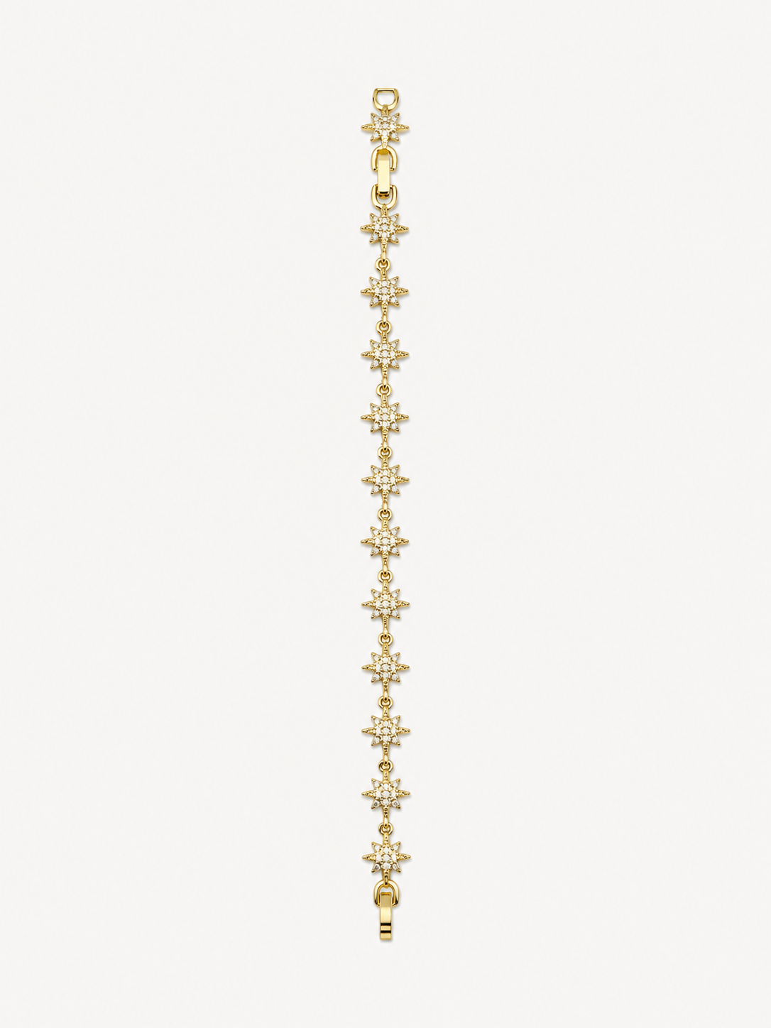 Gold Yıldız Taşlı Bileklik