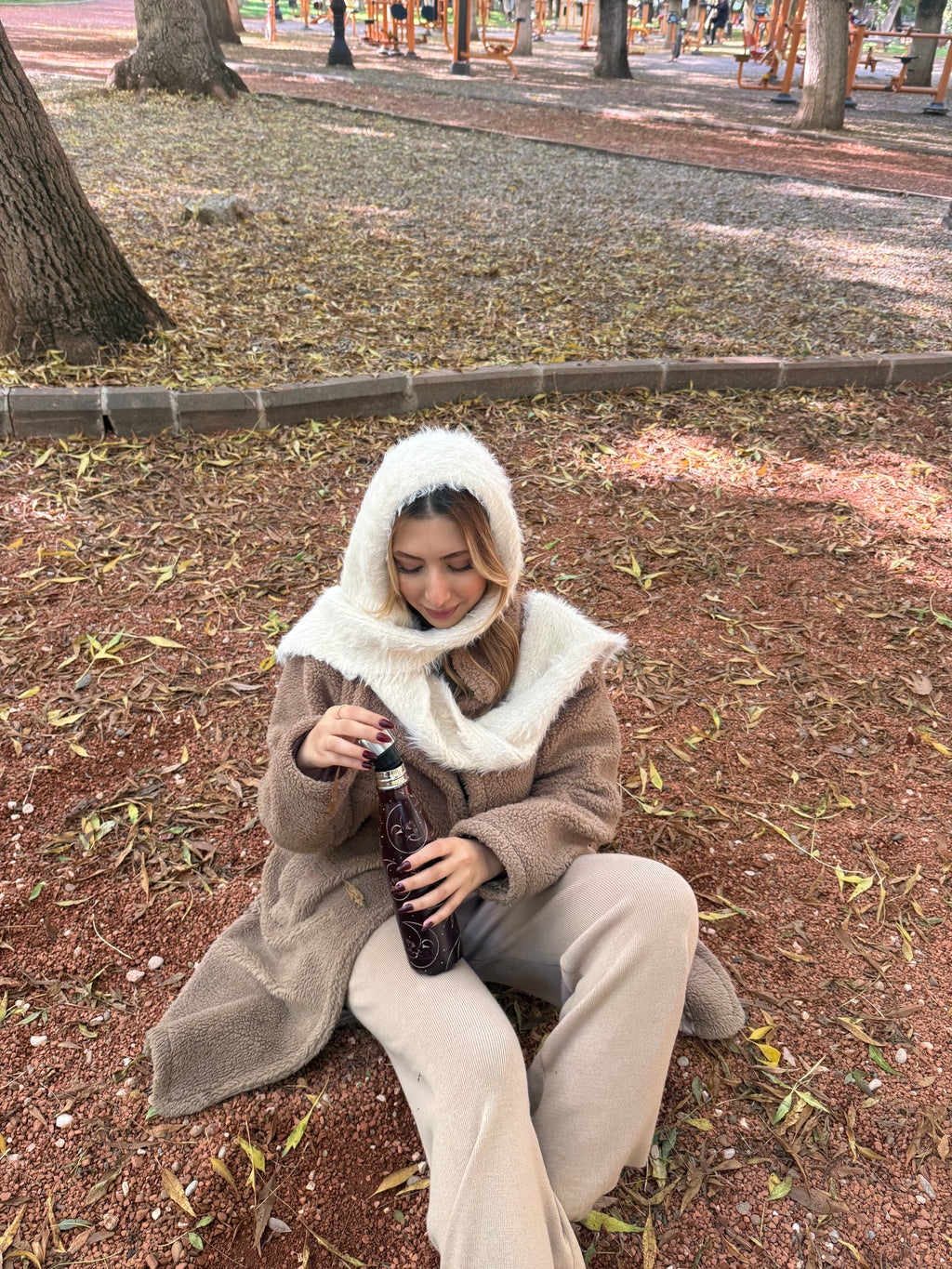 Yumuşak Dokulu Tüylü Şal